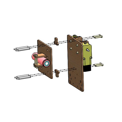 Fixação Suporte de Bateria