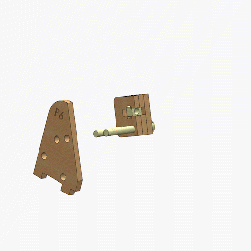 Animação do encaixe P6