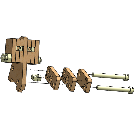 Fixação da parte inferior P6