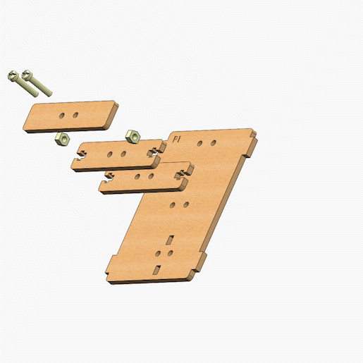 Animação da fixação da base P1