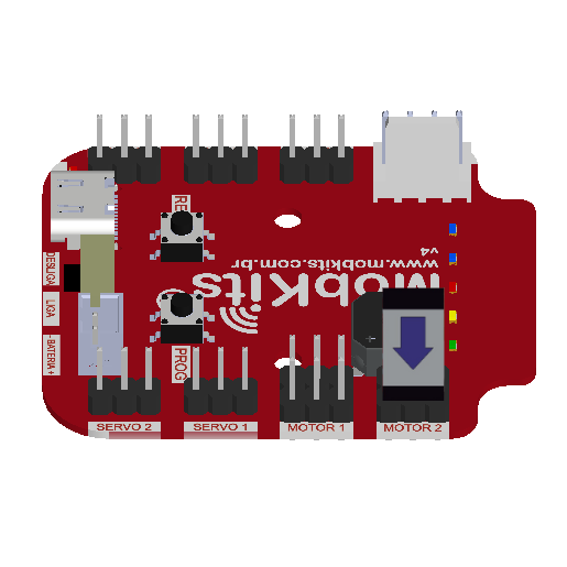 Conexão dos motores