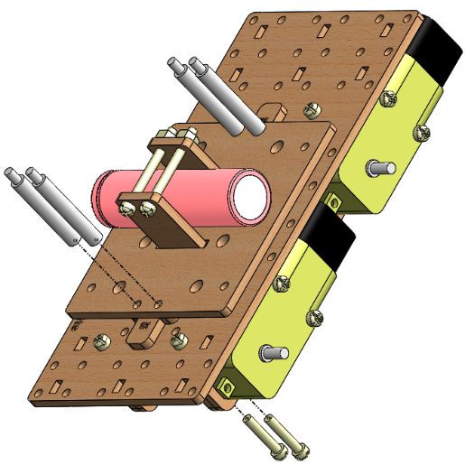 Fixação Suporte de Bateria