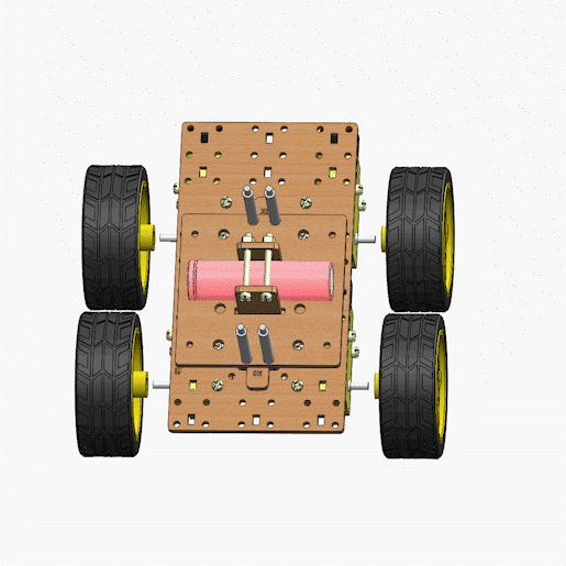 Animação da Fixação das Rodas